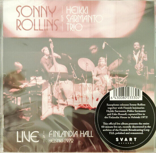 Rollins, Sonny - Live At Finlandia Hall, H