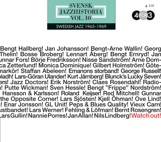 V/A - Swedish Jazz History V.10