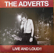 Adverts/Ruts - Live & Loud