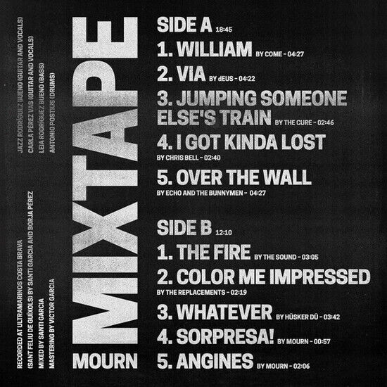 Mourn - Mixtape