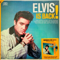 Presley, Elvis - Elvis is Back! -Hq/Lp+CD-