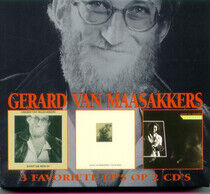 Maasakkers, Gerard Van - 3 Favoriete Lp's Op 2 CD'