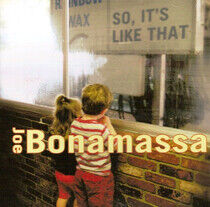 Bonamassa, Joe - So, It's Like That