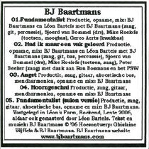 Baartmans, B.J. - Fundamentalist