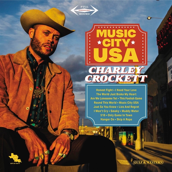 Crockett, Charley: Music City USA - W/ Signed Print (Vinyl)