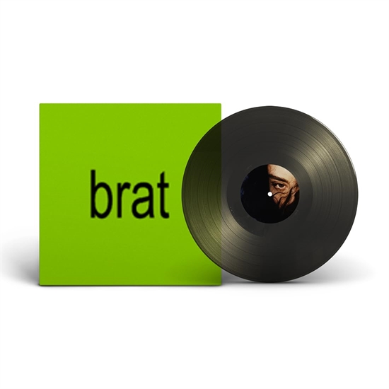 Charli XCX- BRAT (Transparent Black Ice Vinyl edition)