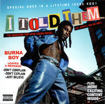 Burna Boy - I Told Them... - CD