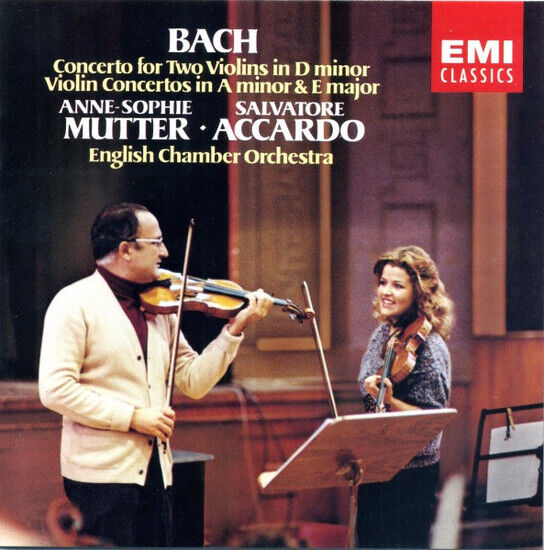 Anne-Sophie Mutter - Bach: Concerto for Two Violins (CD)