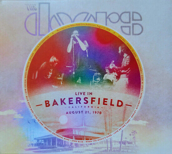 THE DOORS - LIVE IN BAKERSFIELD BF23 (2xCD)