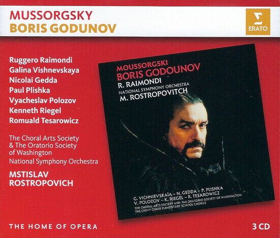 Mstislav Rostropovich - Mussorgsky: Boris Godunov - CD