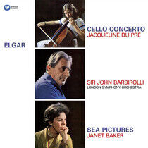 Jacqueline Du Pre - Elgar: Cello Concerto, Sea Pic - LP VINYL