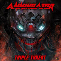 Annihilator - Triple Threat (Bluray/2CD) - BLURAY Mixed product