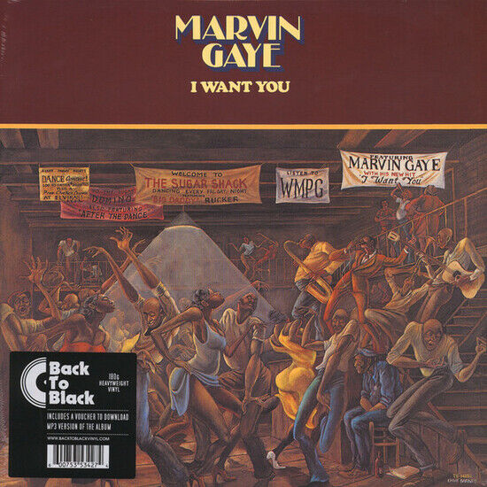 Gaye, Marvin: I Want You (Vinyl)