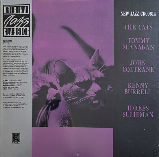 IDREES SULIEMAN, JOHN COLTRANE, KENNY BURRELL, TOMMY FLANAGAN - THE CATS (Original Jazz Classics Series Vinyl edition)