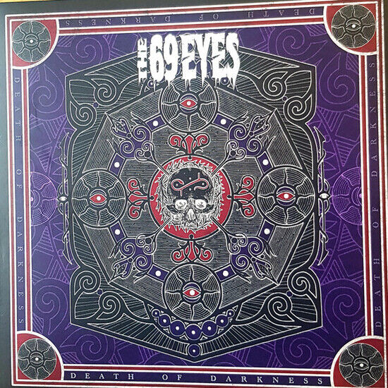The 69 Eyes - Death of Darkness (Clear+blue marbled vinyl) (Vinyl)