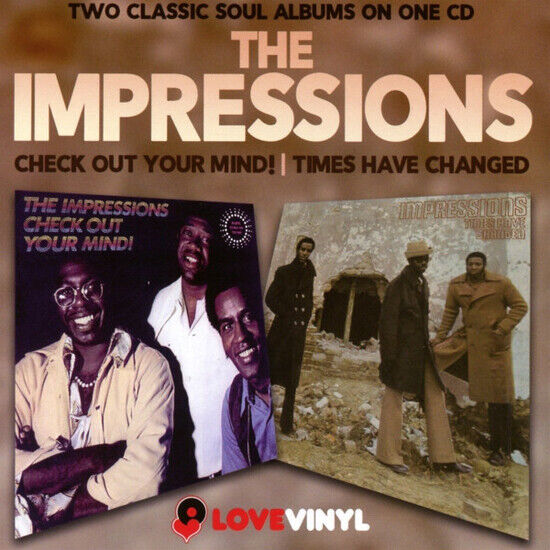 Impessions: Check Out Your Mind!/Times Have Changed (CD)