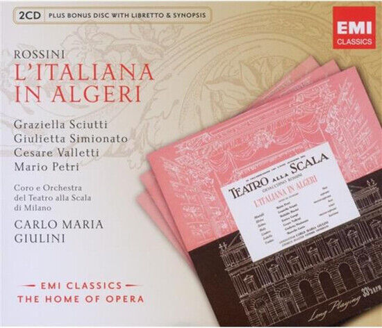Carlo Maria Giulini - Rossini: L\'italiana in Algeri - CD
