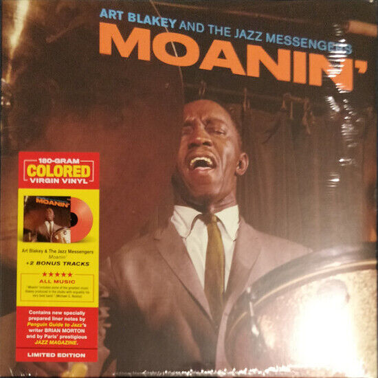 Art Blakey & The Jazz Messengers - Moanin´ (180 Gram Colored Vinyl)