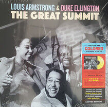 Louis Armstrong  - The Great Summit w/Duke Ellington (Colored LP)
