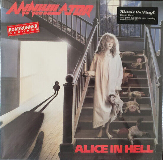 ANNIHILATOR - ALICE IN HELL -HQ/INSERT- - LP