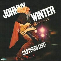 WINTER, JOHNNY - CAPTURED LIVE!-HQ/INSERT- - LP
