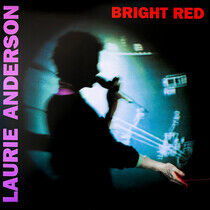 ANDERSON, LAURIE - BRIGHT RED -COLOURED- - LP