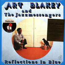 BLAKEY, ART & THE JAZZ ME - REFLECTIONS IN BLUE -CLRD - LP
