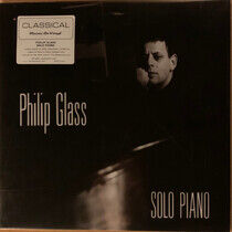 GLASS, PHILIP - SOLO PIANO -COLOURED/HQ- - LP