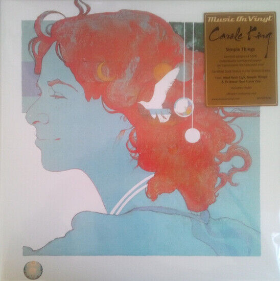 KING, CAROLE - SIMPLE THINGS -COLOURED- - LP