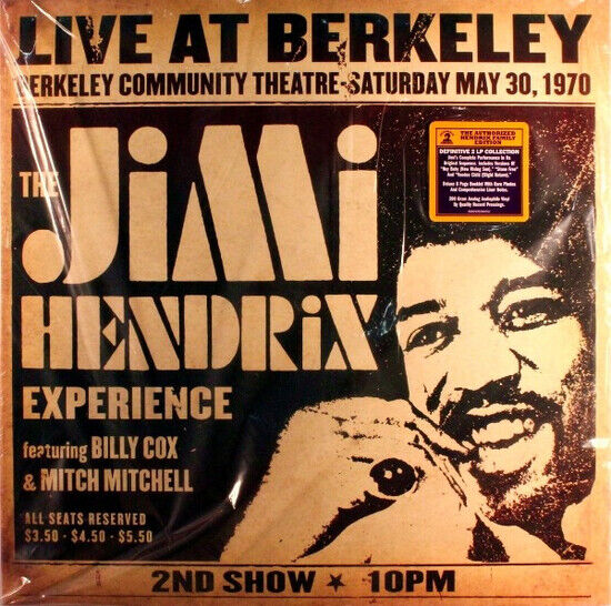 Hendrix, Jimi: Live At Berkeley (2xVinyl)