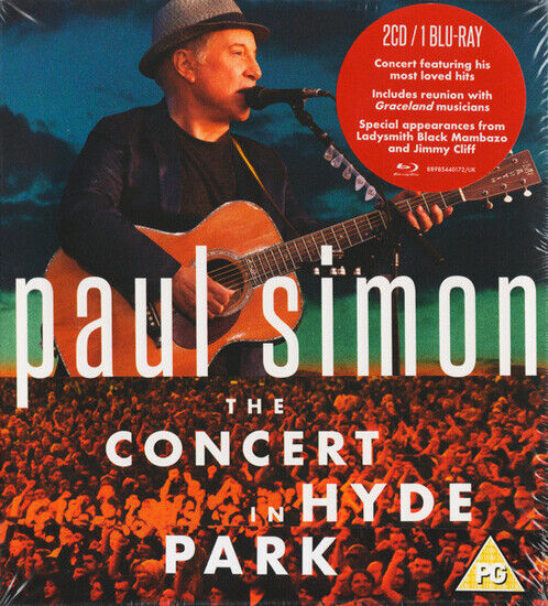 Simon, Paul: The Concert In Hyde Park (CD+BluRay)