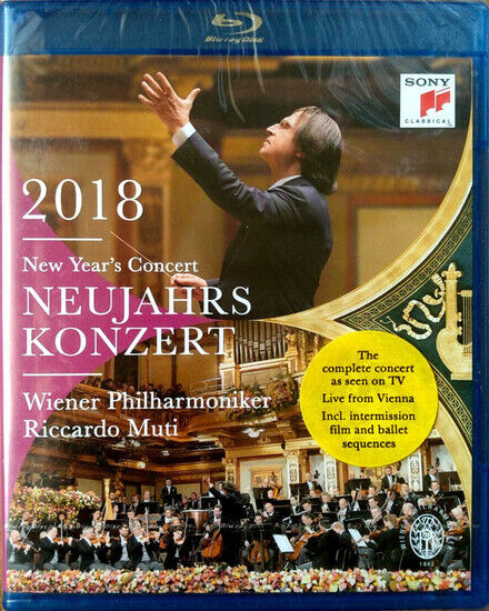 Muti, Riccardo & Wiener Philharmoniker: New Year\'s Concert 2018 / Neujahrkonzert 2018 (BluRay)