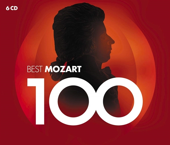 Diverse Kunstnere: 100 Best Mozart (6xCD)