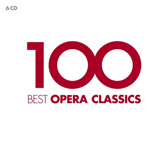 Diverse Kunstnere: 100 Best Opera Classics (6xCD)