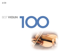 Diverse Kunstnere: 100 Best Violin (6xCD)
