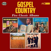 Diverse Kunstnere: Country Gospel - Five Classic Albums (2xCD)