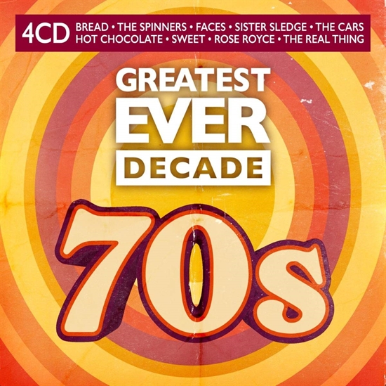Diverse Kunstnere: Greatest Ever Decade - The Seventies (4xCD)