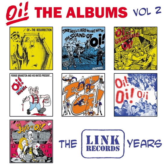 Diverse Kunstnere: Oi! The Albums: Vol 2 - The Link Years (7xCD)