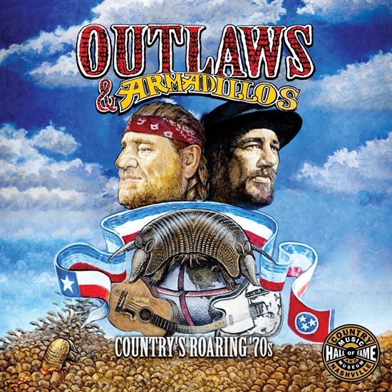 Diverse Kunstnere: Outlaws & Armadillos: Country\'s Roaring \'70s (Vinyl)