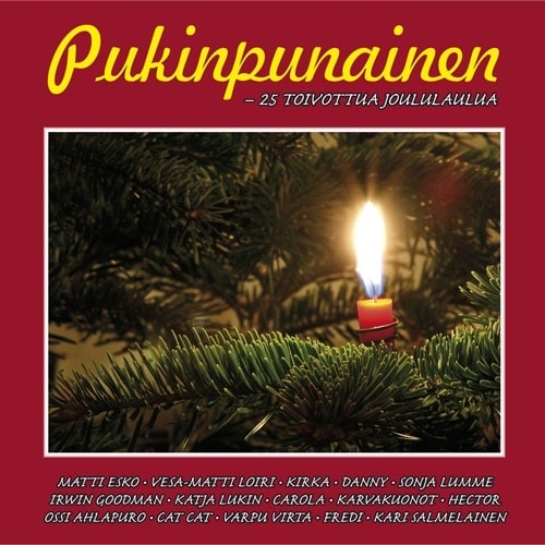 Diverse Kunstnere: Pukinpunainen - 25 Toivottua Joulul (CD)