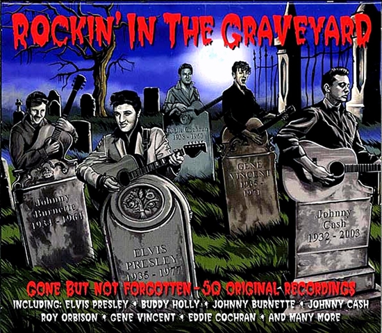 Diverse Kunstnere: Rockin\' In The Graveyard (2xCD)