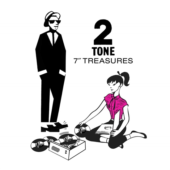 Diverse Kunstnere: Two Tone 7" Treasures Ltd. (12xVinyl)