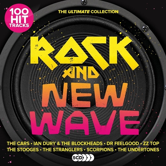 Diverse Kunstnere: Ultimate Rock & New Wave (5xCD)