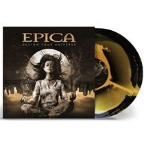 Epica - Gold/Black Inkspot in gatefold - LP VINYL