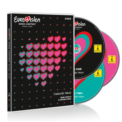 Various Artists - Eurovision Song Contest Basel 2025 (3DVD) (DVD)