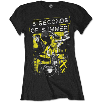 5 Seconds of Summer: Live! Girl T-shirt XL