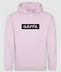 GAFFA: Logo Hoodie Rosa