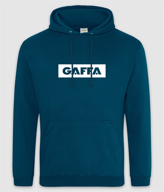 GAFFA: Logo Hoodie Blå