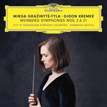 Kremer, Gidon, City Of Birmingham Symphony Orchestra, Kremerata Baltica: Weinberg -Symphonies Nos. 2 & 21 (CD)
