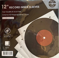 12 TOMMER Innersleeve with Rice Paper (50 Pack)
